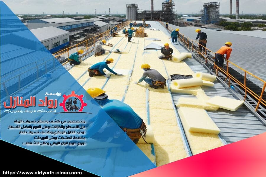 شركة عزل حراري للاسطح في الرياض