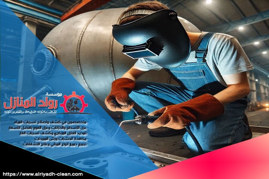 لحام الخزانات الصاج في الرياض