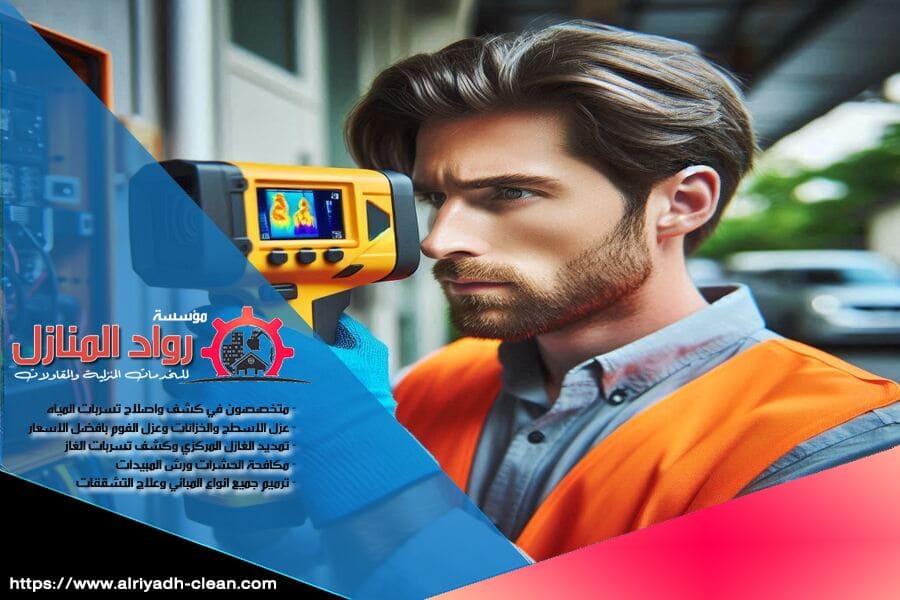 شركة كشف تسربات المياه بحي العارض، الافضل في كشف التسربات وإصلاحها بدون تكسير. نستخدم تقنيات حديثة لتحديد التسربات بدقة، مع ضمان الحفاظ على منزلك. اتصل الآن للحصول على خدمة متميزة باسعار منافسة.