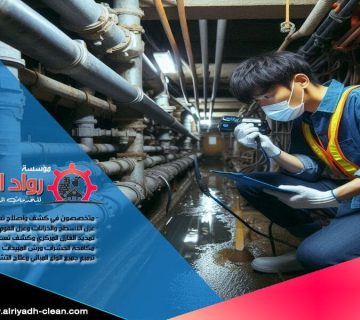 شركة كشف تسربات المياه بالدرعية تقدم خدمات دقيقة باستخدام أحدث التقنيات وباسعار تنافسية. فريقنا المتخصص يوفر حلولًا فعالة وسريعة لحماية منزلك من أضرار التسرب.