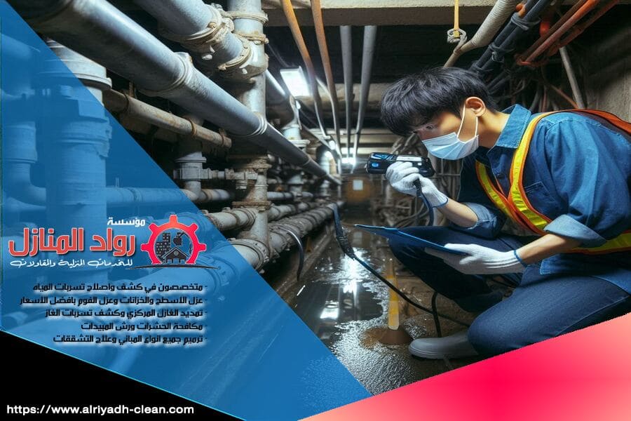 شركة كشف تسربات المياه بالدرعية تقدم خدمات دقيقة باستخدام أحدث التقنيات وباسعار تنافسية. فريقنا المتخصص يوفر حلولًا فعالة وسريعة لحماية منزلك من أضرار التسرب.