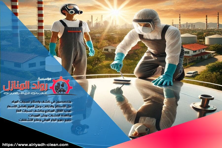شركة تنظيف خزانات بالرياض